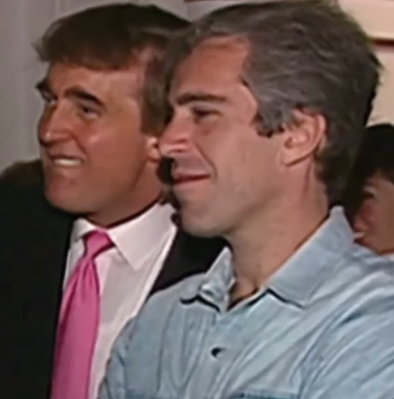 Trump and Jeffery Epstein